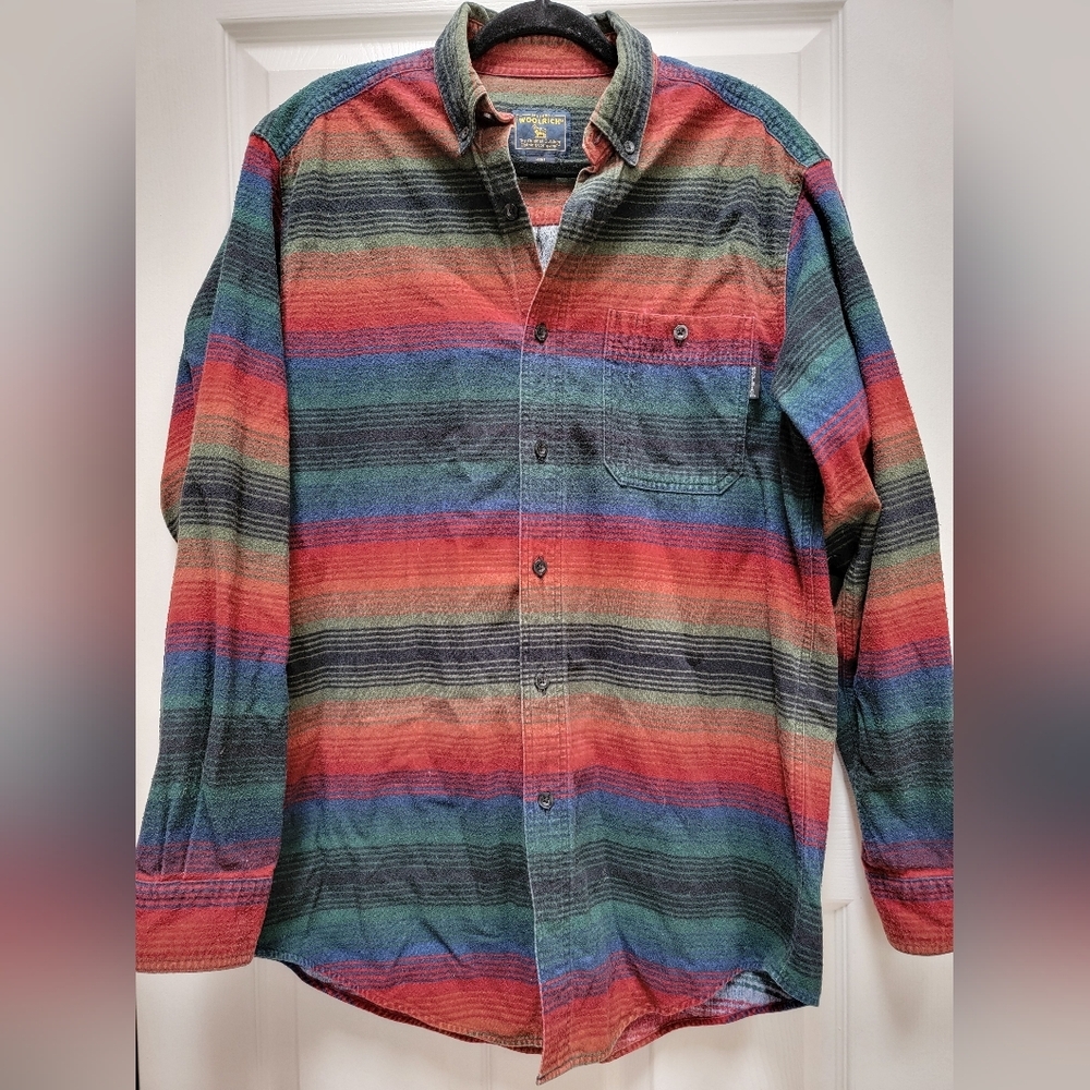 Multicolor Striped Men's Shirt